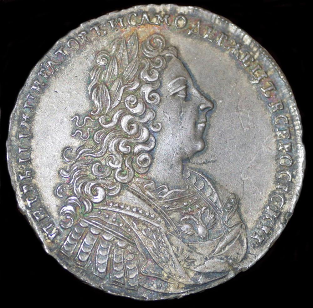Unbekannt_-_Tsar_Peter_II_of_Russia_Silver_ruble_of_1728_1728_-_(MeisterDrucke-848303)
